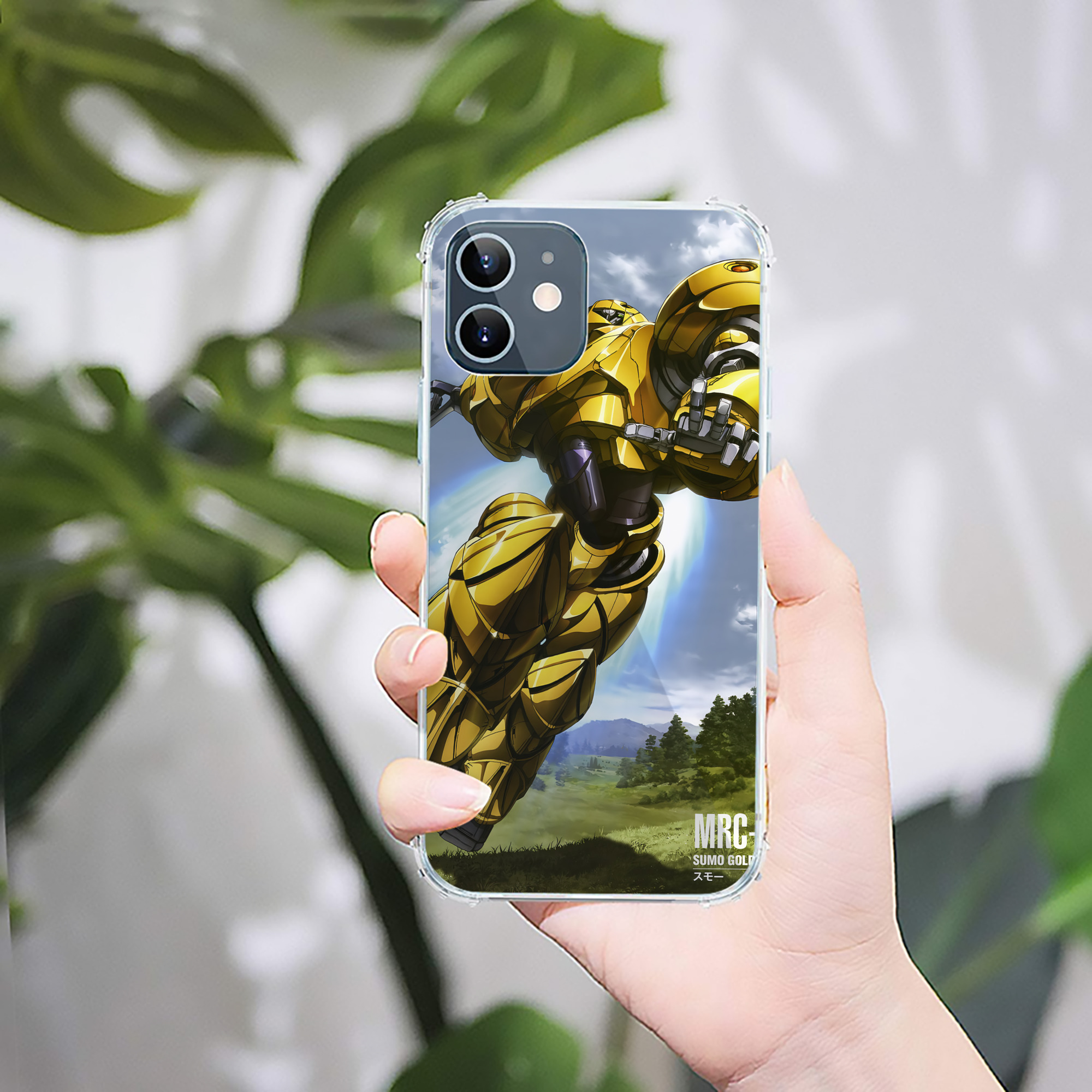 （画像用） 機動戦士ガンダム Mobile Suit Gundam 【iPhone 12シリーズ対応】透明スマホケース（クリアソフトケース）